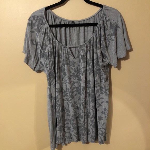 Grey Loose Casual Top - Picture 1 of 2